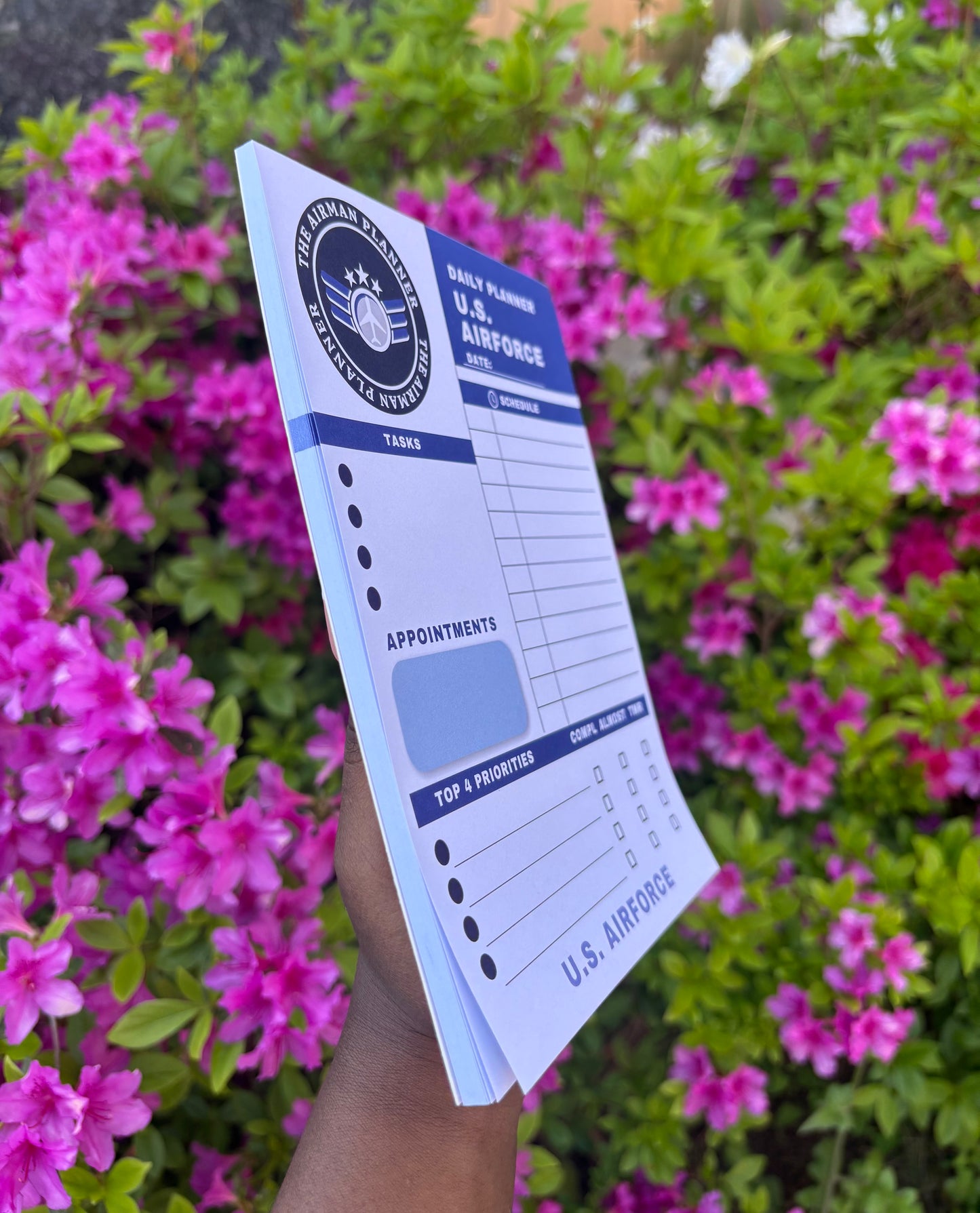Air Force Daily To-do Notepad