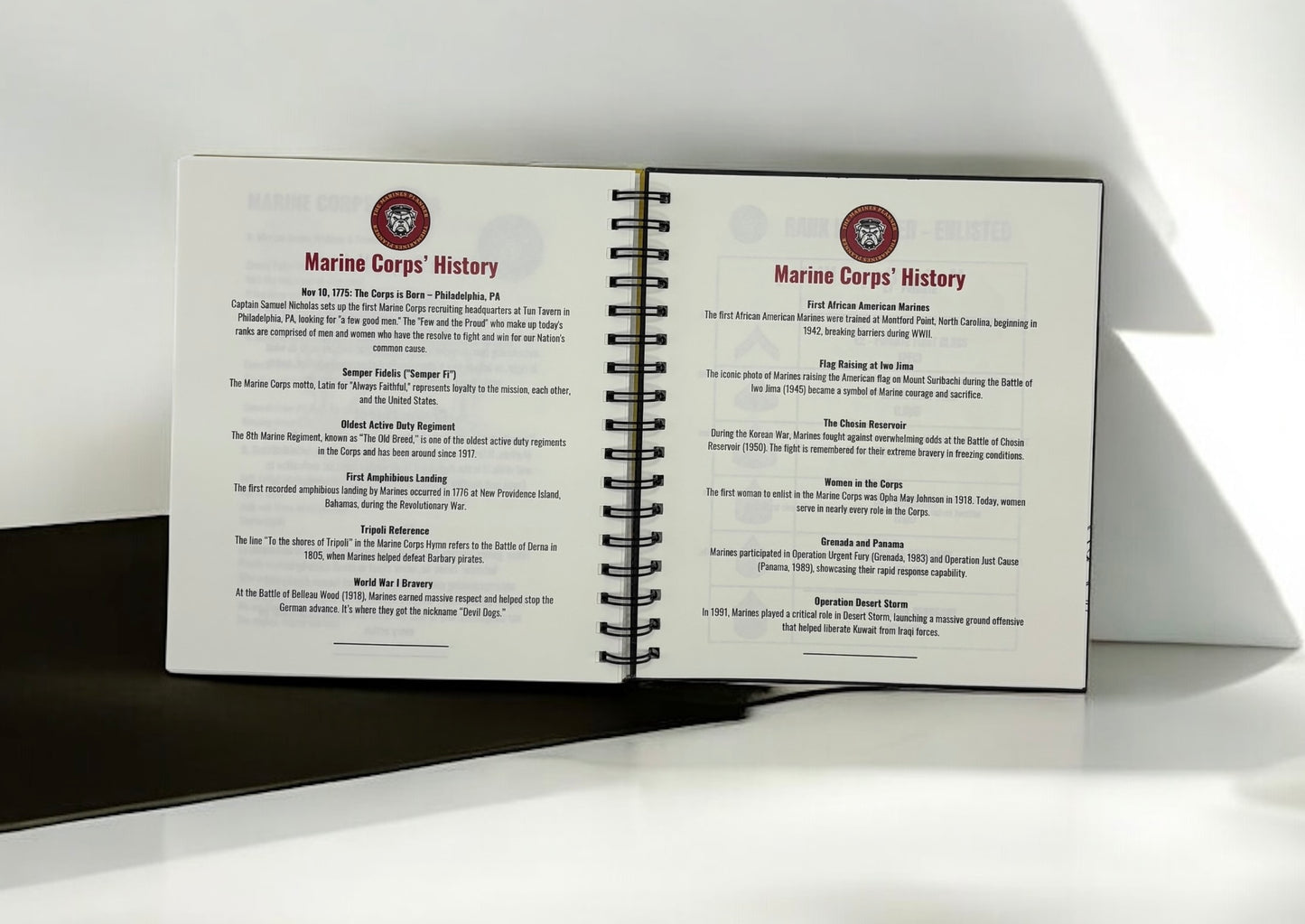 2026 U.S. Marine Corps' Planner