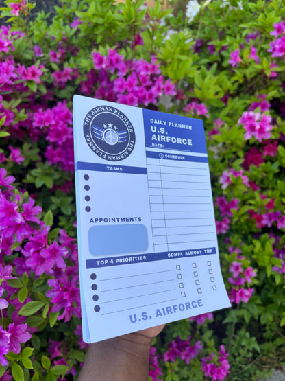 Air Force Daily To-do Notepad