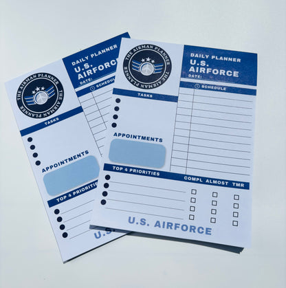 Air Force Daily To-do Notepad